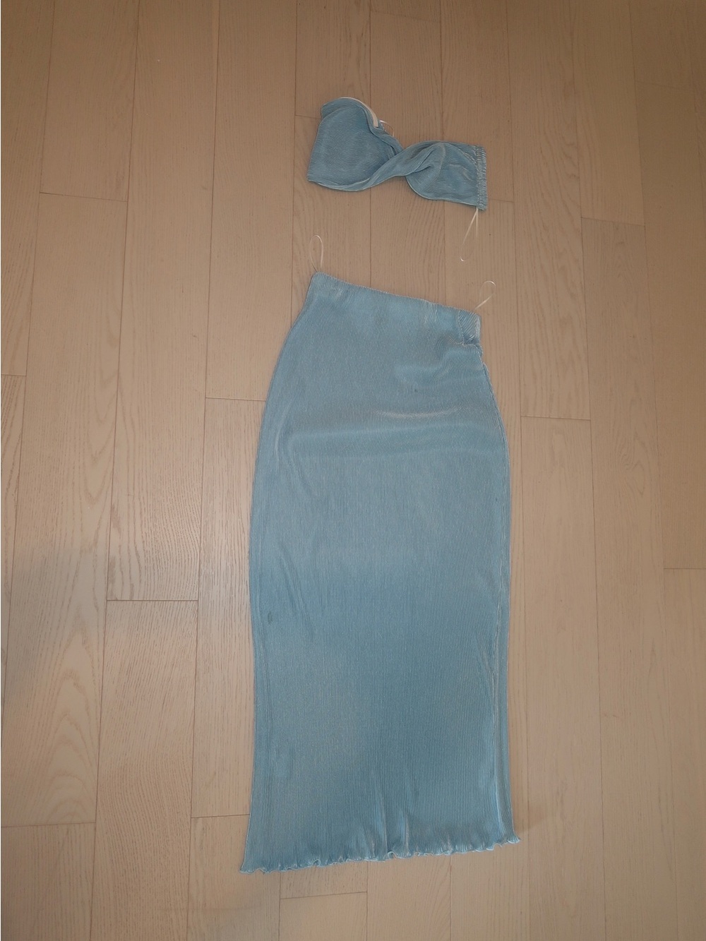 Princess Polly Teal Blue Maxi Matching Set